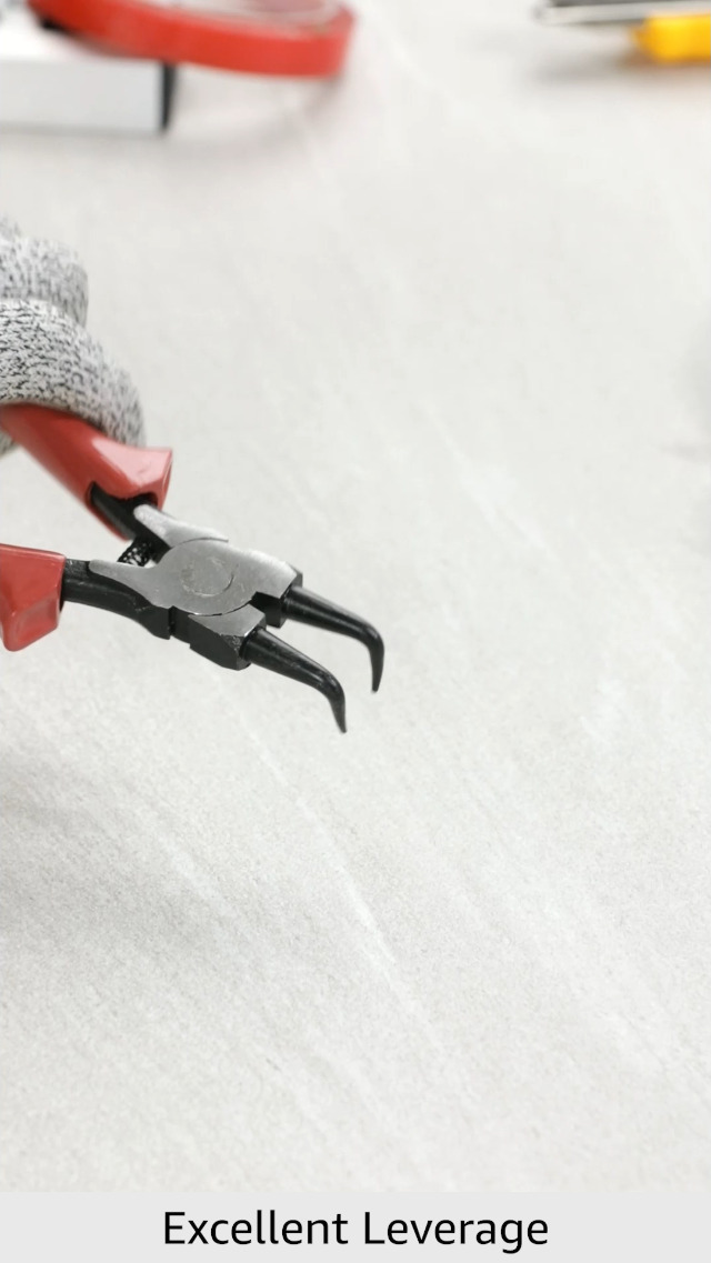 Taparia 1442-7 Internal Bent Nose Circlip Plier,Red : Amazon.in